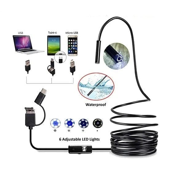 7mm USB Waterproof Inspection Camera - Type C durban-umhlanga Geekware-tech