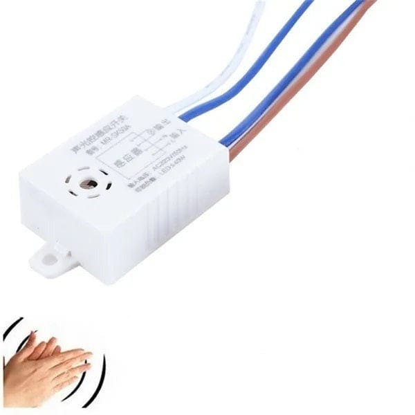 Acoustic Voice/ Light Sensor On/ off Light Switch Detector