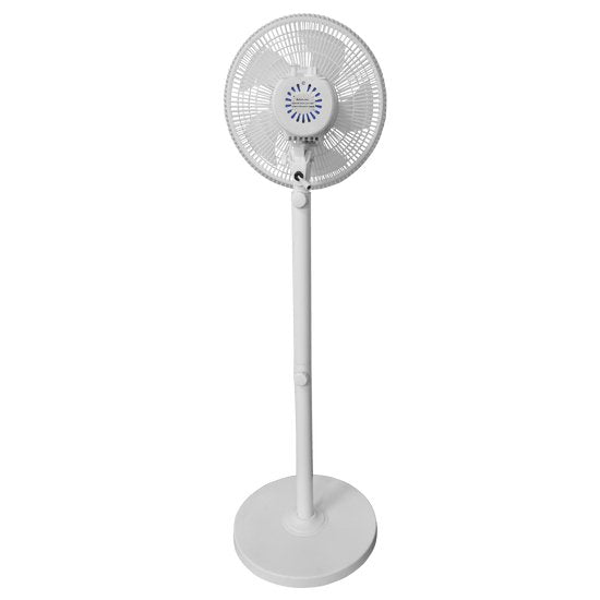 Alva Air 30cm Rechargeable 110cm tall Pedestal Fan (Battery Backup)