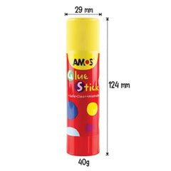 Amos Red Glue Stick 40g