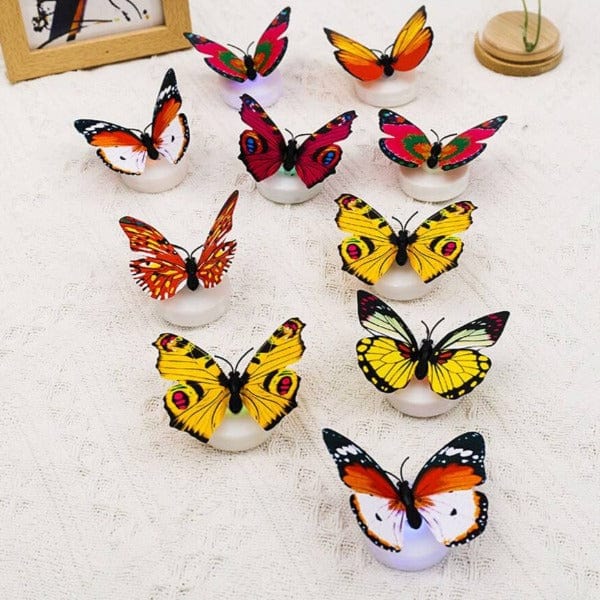 Colorful Luminous Butterfly Night Light - 5 pcs
