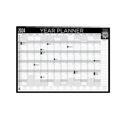 Croxley 2024 Year Planner With Marker Eraser