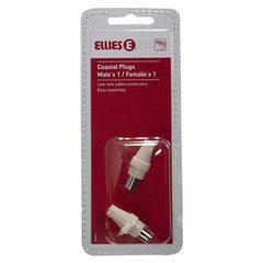 Ellies Coaxial Plugs Male and Female