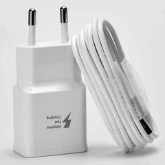 Fast Charge Travel Adapter with Micro USB Cable - White