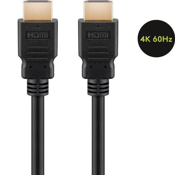 GOOBAY High-Speed HDMI Cable with Ethernet 3m Black