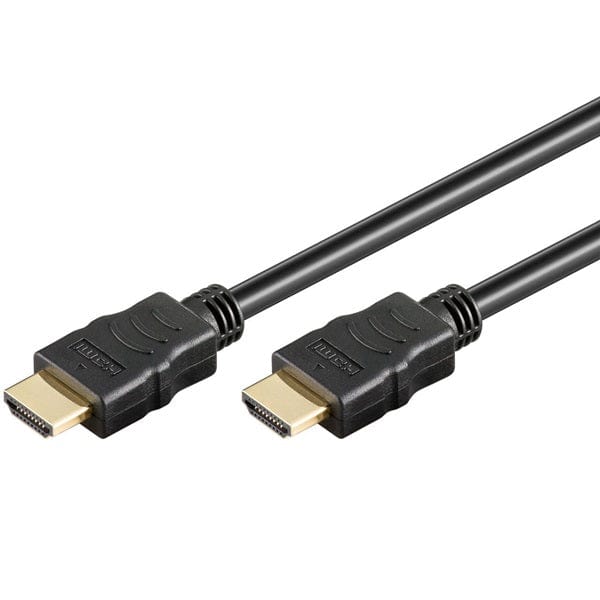 GOOBAY High-Speed HDMI Cable with Ethernet 3m Black