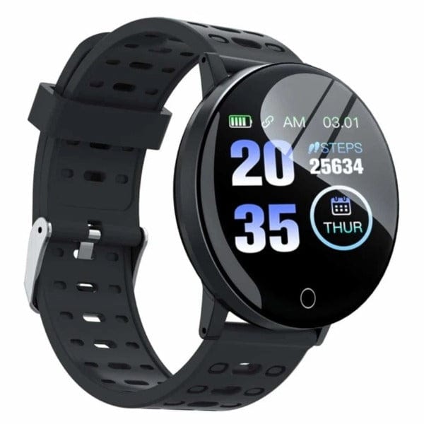 Heart Rate Monitoring Round Smart Watch