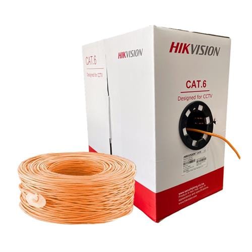 Hikvision CAT6 CU 305M Orange