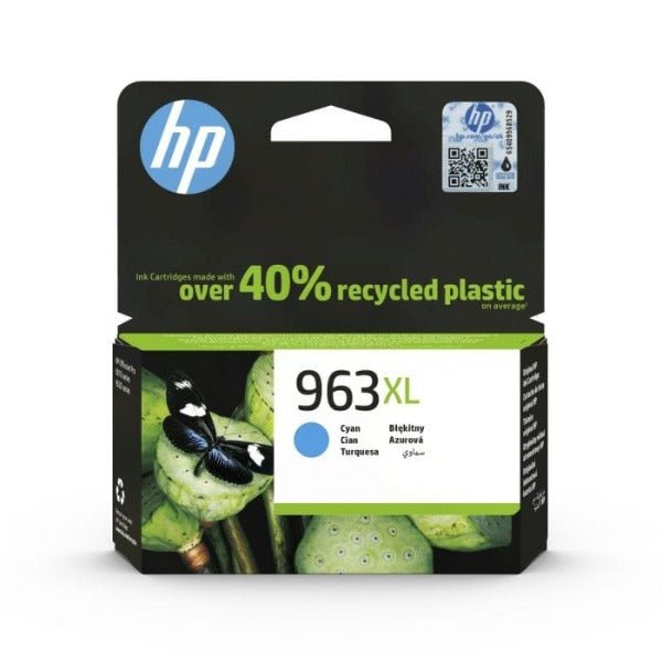 HP 963XL Cyan High Yield Printer Ink Cartridge