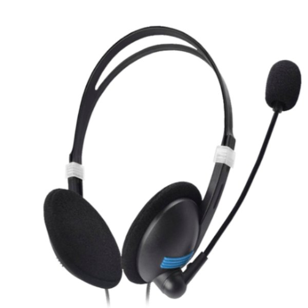 HS110 On-ear Wired Stereo Headset with Flex Mic