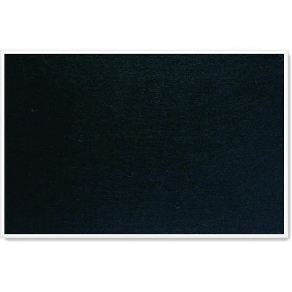 Info Board Plastic Frame 600x450mm Black