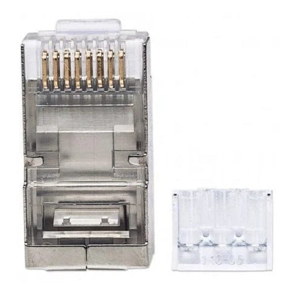 Intellinet Cat6 RJ45 Modular Plugs 2 Prong