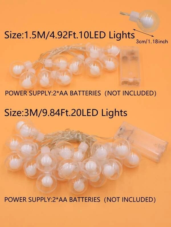 Led 3M Ball Shape String Light