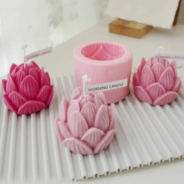 Lotus Shaped Silicone Mold