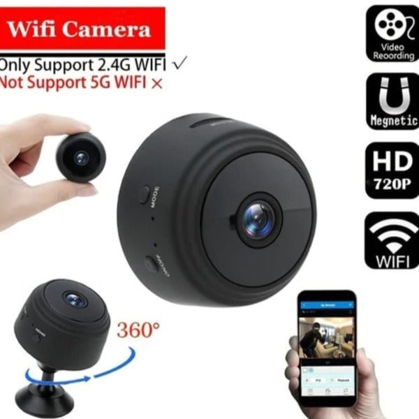 Mini HD 720P 2.4Ghz Wi-Fi IP Camera Surveillance System