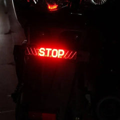 Motorcycle STOP Warning Lamp