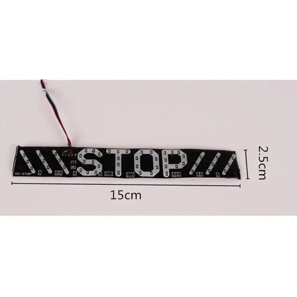 Motorcycle STOP Warning Lamp