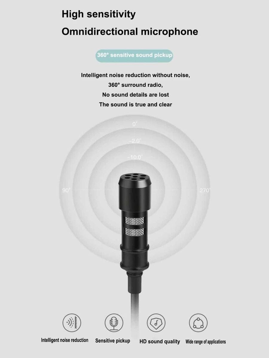 Multi-functional Lavalier Microphone