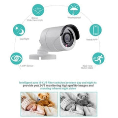 NVR Kit 8CH 1080P Outdoor camera with 8CH NVR CCTV IP Camera System