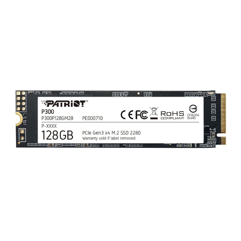 Patriot P300 128GB M.2 PCIe NVMe SSD durban-umhlanga Geekware-tech