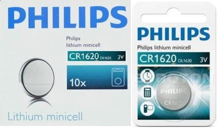 Philips Minicells Battery CR1620 Lithium