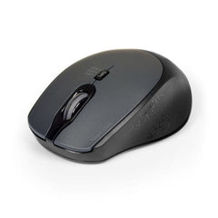 Port Connect Professional Wireless Silent 1600DPI 3 Button USB and Type-C Dongle Mouse – Black