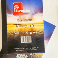 Powerstar Pen Carbon Duplicate Delivery Book