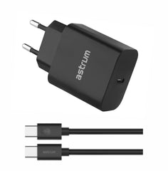 Pro PD20 3A PD 20W USB-C Quick Travel Wall Charger + USB-C Cable