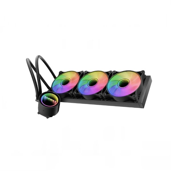 Raidmax Infinita 360mm ARGB Liquid CPU Cooler – Black