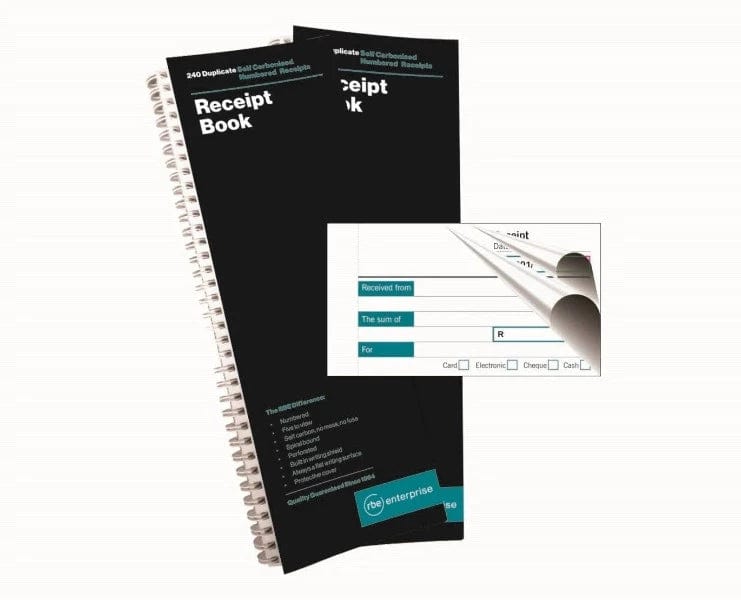 RBE A4 Receipt Book Triplicate 240 Pages