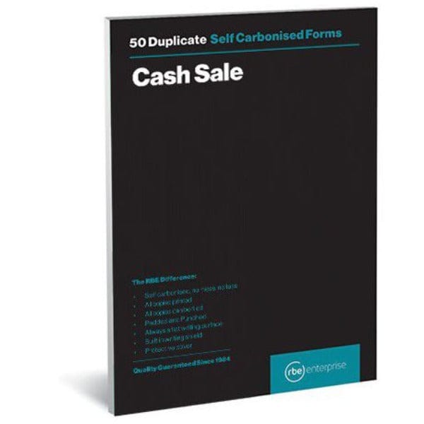 RBE Duplicate A5 Cash Sale 50 Page