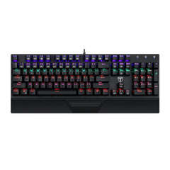 T-Dagger Destroyer 104 Key|Wrist Guard|Rainbow Backlit Gaming Mechanical Keyboard - Black