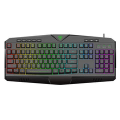 T-Dagger Submarine RGB Colour Lighting|104-107 Key|150cm Cable|19 Non-Conflict Keys Gaming Keyboard - Black