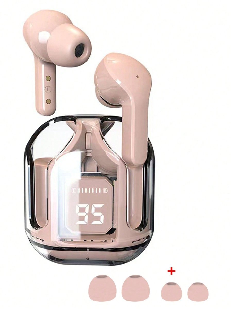 Transparent Touch Control Low Latency TWS Wireless Earphones