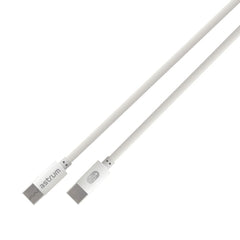 Verve CC60 60W PD USB-C to USB-C Charge & Sync Cable – White