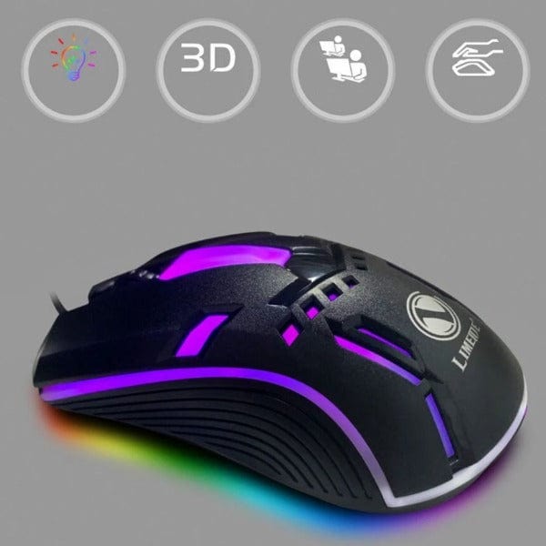 Wired Glowing Gaming Mouse